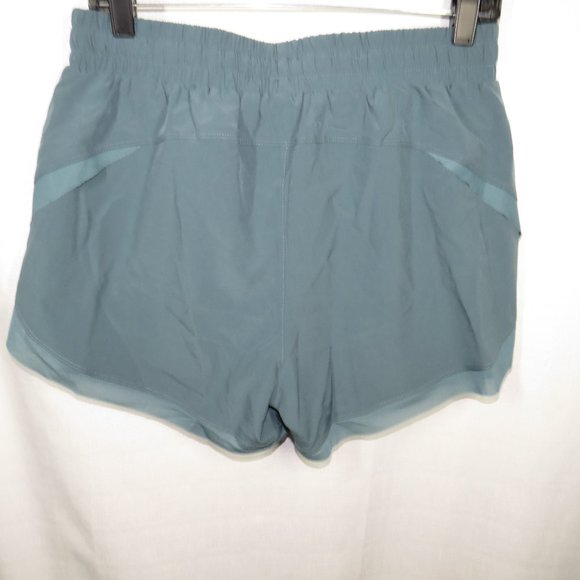 NWT Halara Blue Spruce Mesh Trim Crossover Side 2-in-1 Shorts - Picture 10 of 12